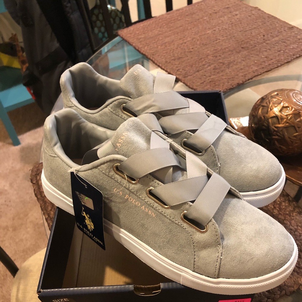 US polo assn suede shoes